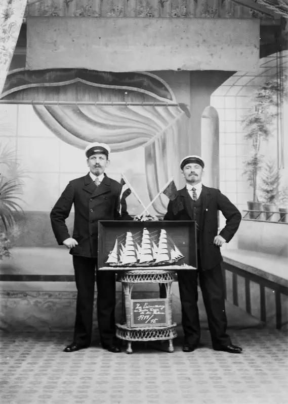 Jürgen Jürs el capitán del Pamir.